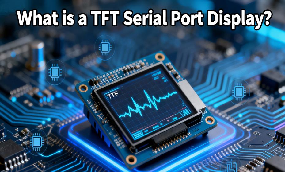 Was ist ein TFT-Seriellport-Display?