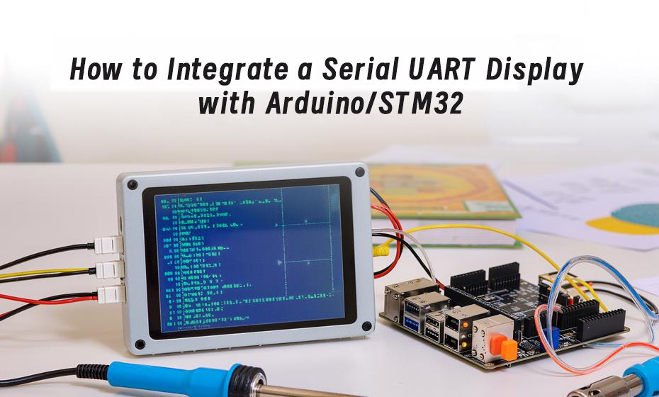 Wie man ein serielles UART-Display mit Arduino/STM32 integriert