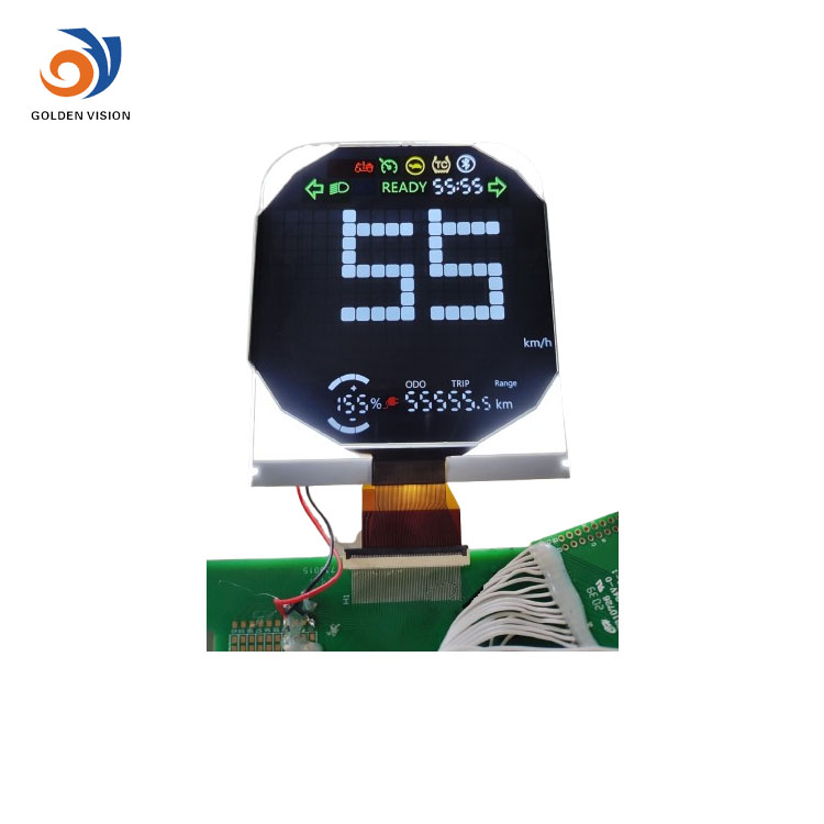 Custom automotive LCD panel