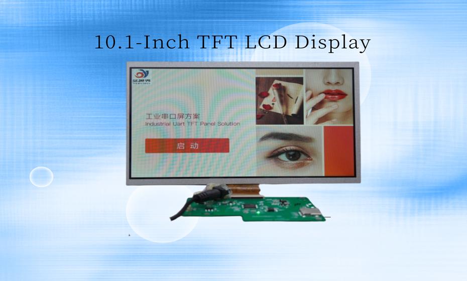 10,1-Zoll-TFT-LCD-Display: Helles Display mit großem Betrachtungswinkel
