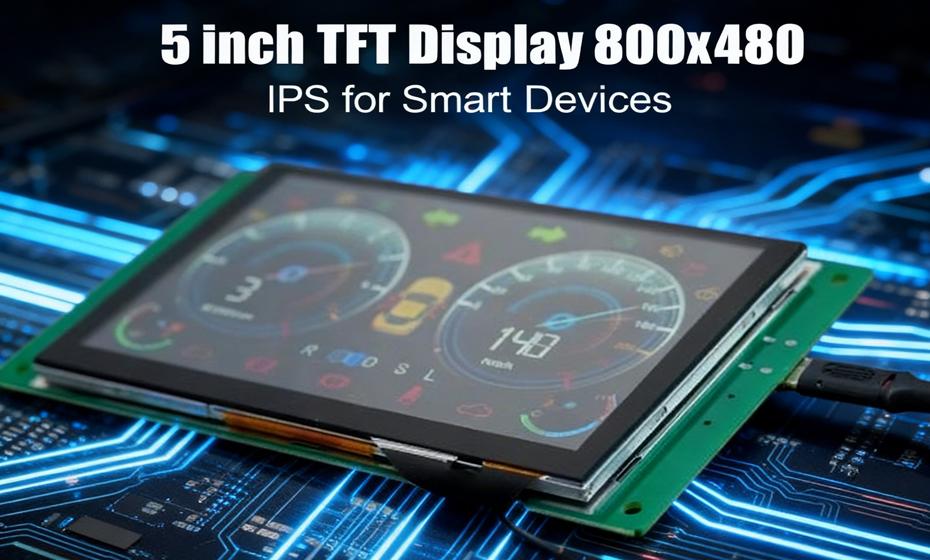 5-Zoll-TFT-Display 800x480 IPS – Industrieller LCD-Bildschirm mit hoher Helligkeit für Smart-Geräte
